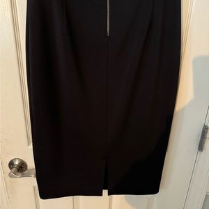 Black pencil skirt